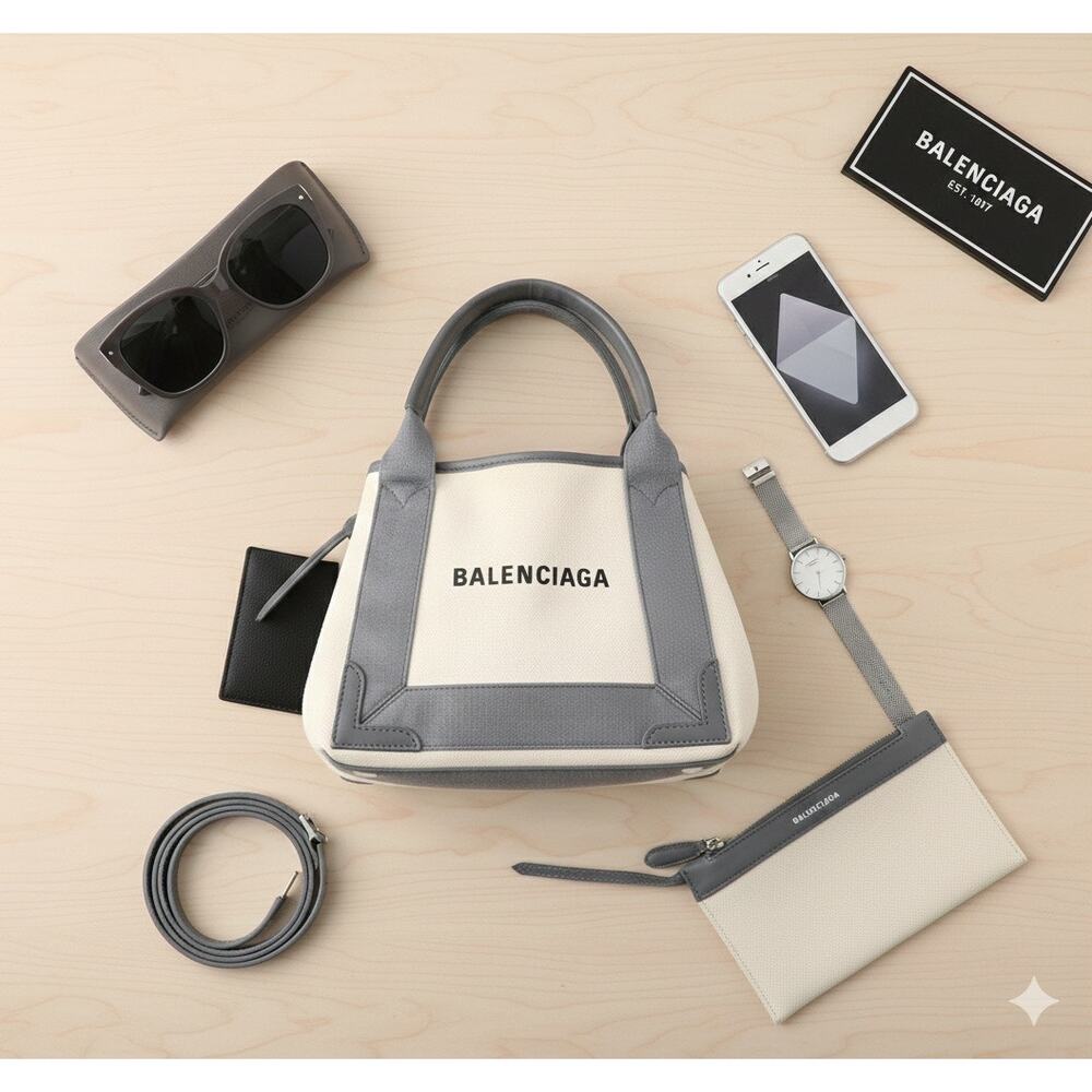 Authenticated Balenciaga Cabas Tote